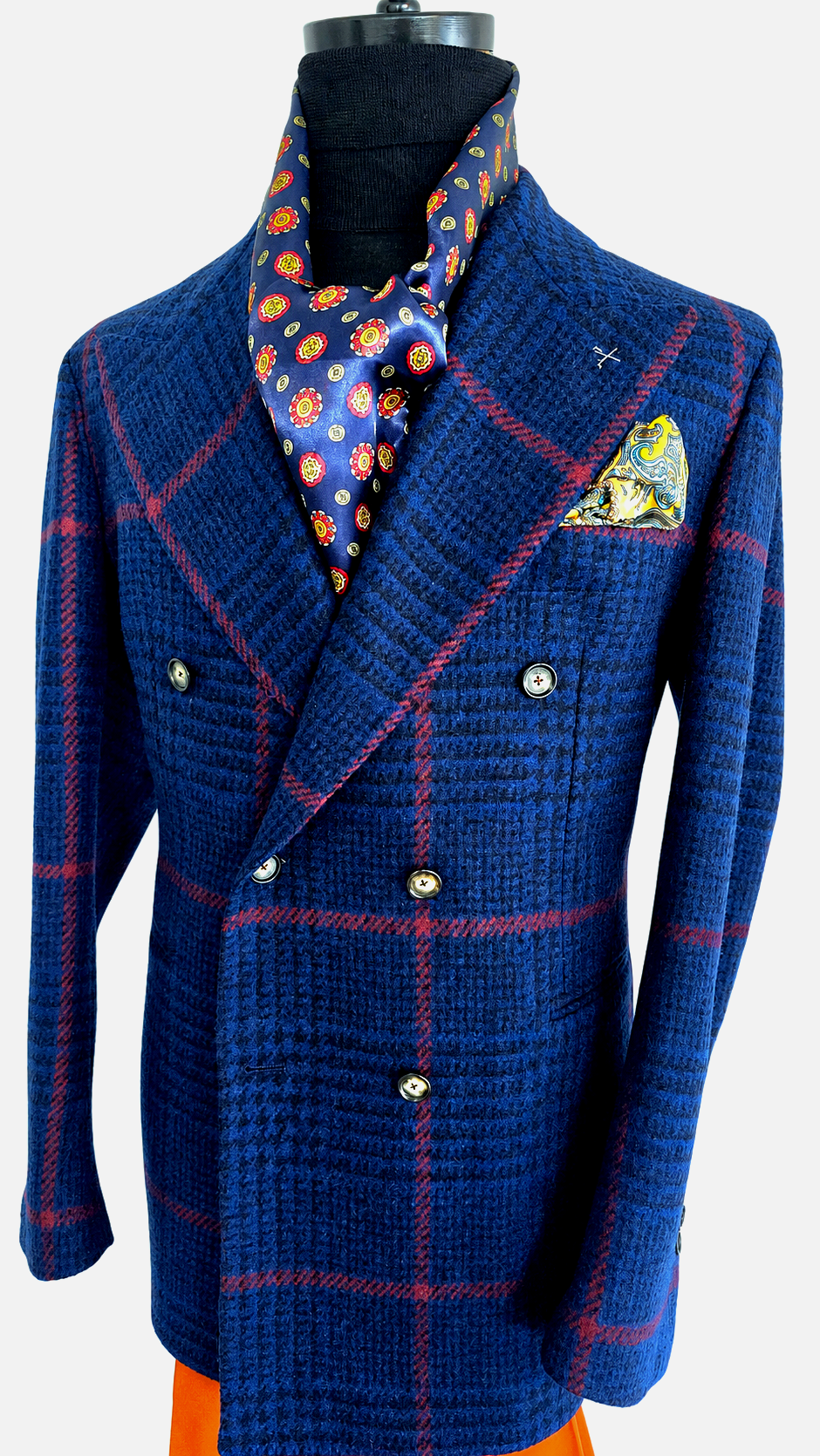 Moda Peyone Wool Plaid Jacket